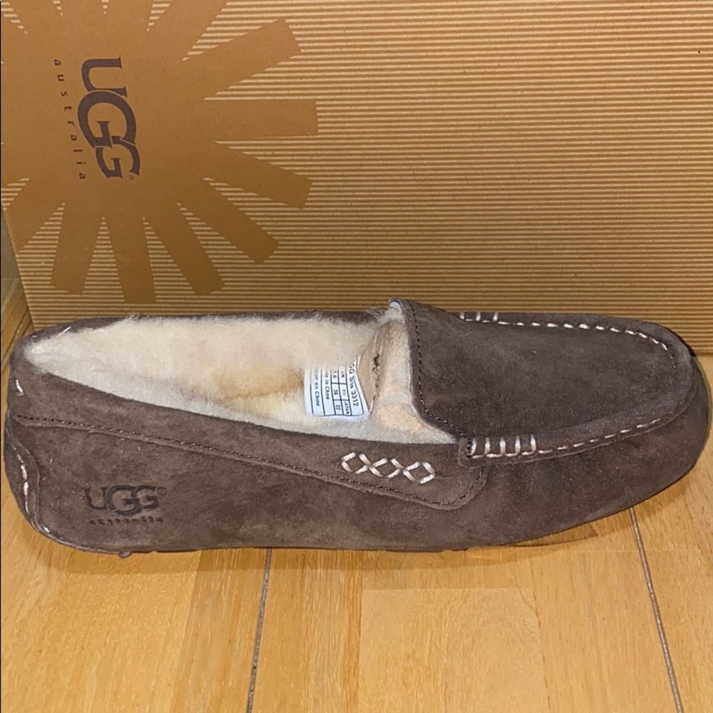 AUTH NIB UGG ANSLEY CHOCOLATE US5/UK3 - Picture 2 of 12